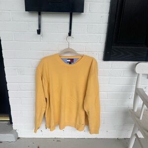 Tommy Hilfiger Yellow Crewneck Sweater
